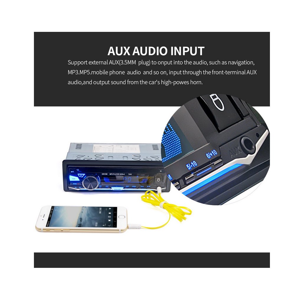 Amazon.co.jp: Boomboost 12V 7003新しい到着のBluetoothイン